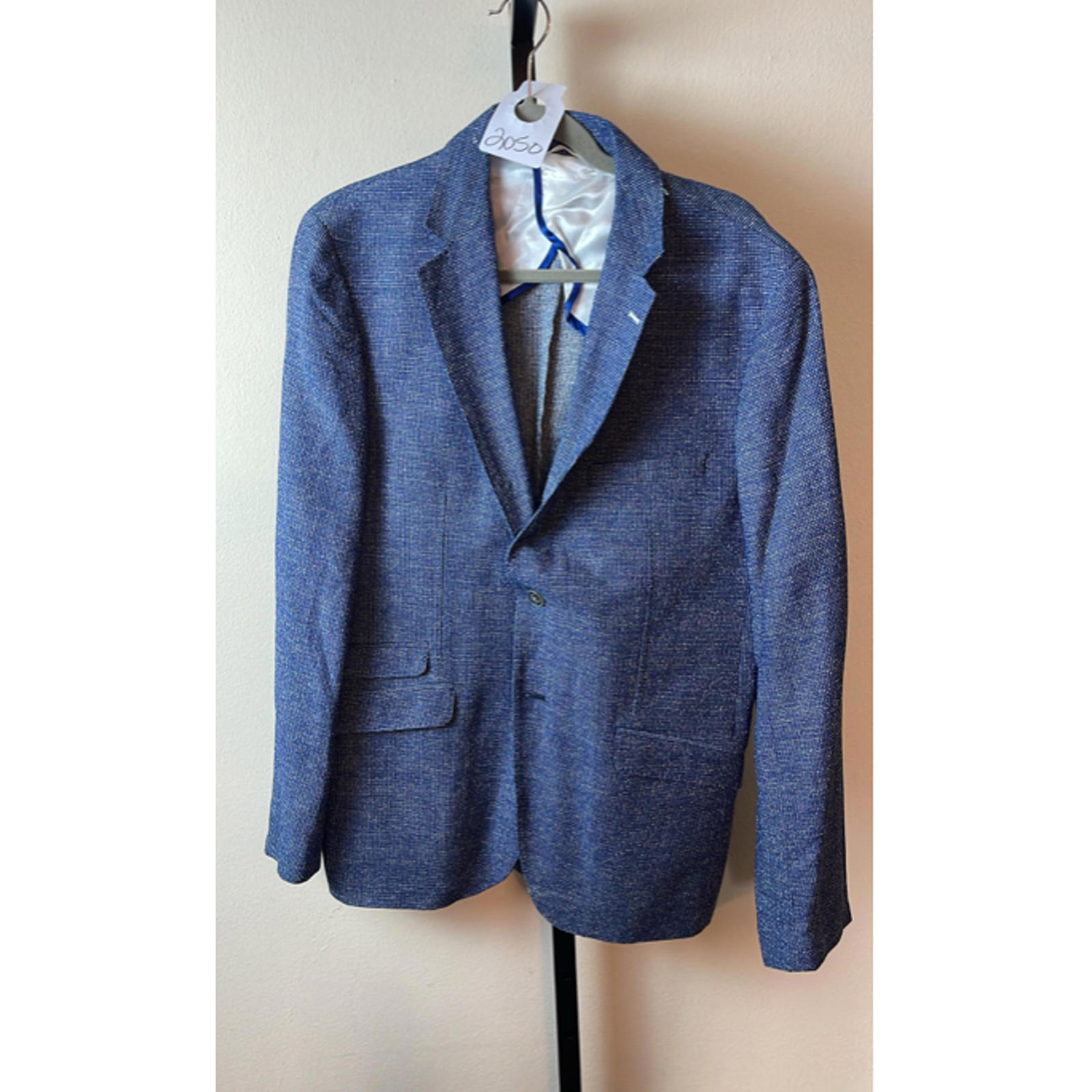 Roberto Verino Blue Blazer Size Us LXl Eu 54 Nwot 2050